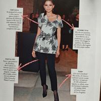 ZENDAYA rivista IO DONNA due pagine foto