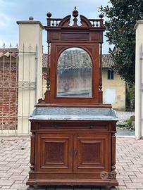 Credenza con  specchiera – fine ’800