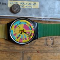 SWATCH VINTAGE 1990 - "World Record" GB721