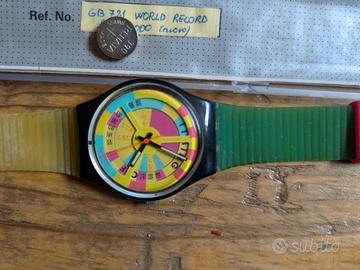 SWATCH VINTAGE 1990 - "World Record" GB721