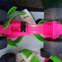Pattini a rotelle vintage fluo