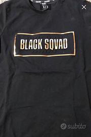 T-Shirt Black Sqvad unisex tgS