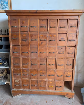 Cassettiera antica 