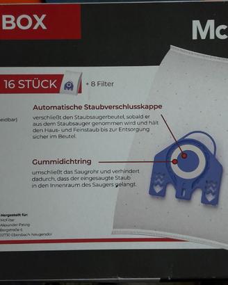 Sacchetti aspirapolvere compatibili Miele