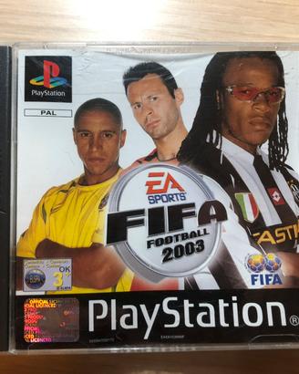 Gioco giochi Ps1 play station 1 Fifa 2003