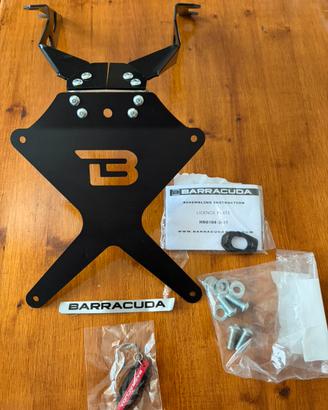 Porta targa Barracuda nuovo Honda CB 650 R 2020-21
