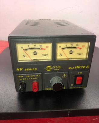 Alimentatore stabilizzato Zetagi HP12-S