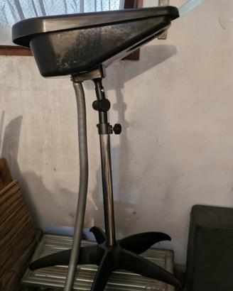 Lavatesta portatile regolabile per uso domestico