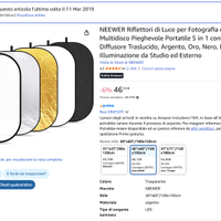 NEEWER Riflettori di Luce per Fotografia