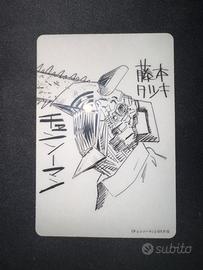 Sticker chainsaw man signed natsucomi 2022