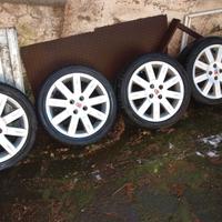 cerchi  4x100 et45  raggio 16   gomme 205/45 16