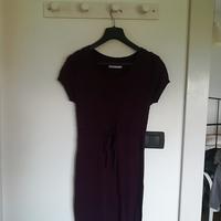 Vestito in maglina bordeaux Marca Only