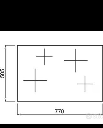 Piano Cottura  Ad Induzione Electrolux da 77