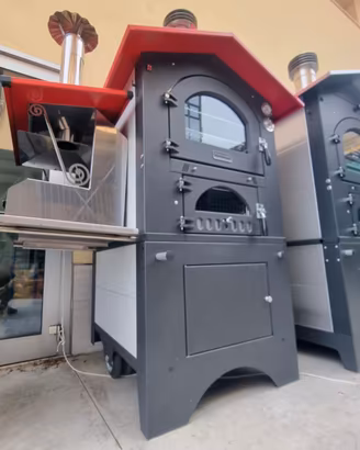 FORNO A LEGNA DA ESTERNO CON BARBECUE FONTANA ROSS