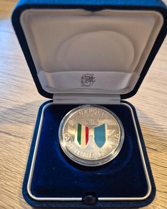 Medaglia celebrativa 2° scudetto SSC Napoli