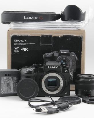 panasonic lumix g7 +12-60mm 