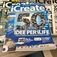 iCreate annata 2008 completa + CD-Rom originali