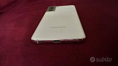 Samsung S21 5G 128GB colore bianco, PERFETTO