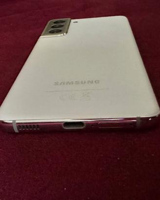 Samsung S21 5G 128GB colore bianco, PERFETTO