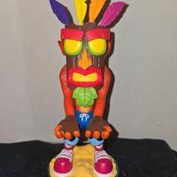 Statua Crash Bandicoot Aku Aku