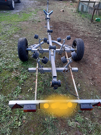 Carrello per trasporto barca