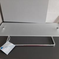 Mensola bagno con porta asciugamano