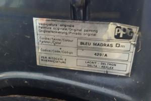 Lancia Delta 1.5 LX UNIPRO rara BLEU MADRAS a.c.