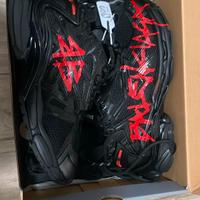 Sneakers Modello Runner - Black & Red 