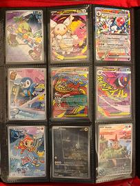 Album più 500 carte Pokémon