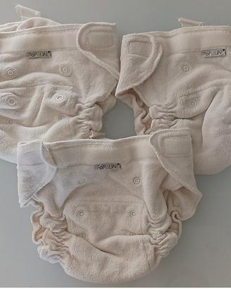 Pannolini lavabili Popolini Ultrafit Interlock 3P6