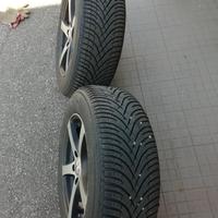4 GOMME INVERNALI KLEBER 215X65XR16 + 4 CERCHI  L.