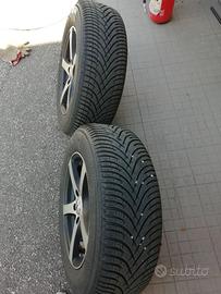 4 GOMME INVERNALI KLEBER 215X65XR16 + 4 CERCHI  L.