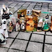 collezione di bamboline da varie localita'