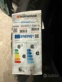 4 gomme invernali nuove 235/60R17