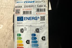 4 gomme invernali nuove 235/60R17