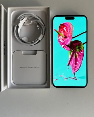 Iphone 15 pro max 512 gb grigio con apple care