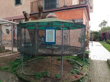 voliere gabbie pappagalli scoiattoli 