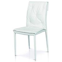 4 sedie in ecopelle nuove imballate