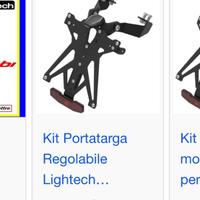 Portatarga per MV Augusta 800