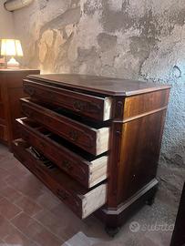Lastronato in radica di noce 