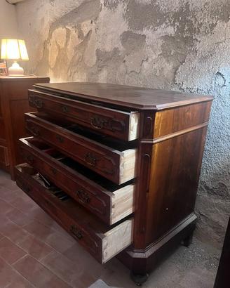 Lastronato in radica di noce 
