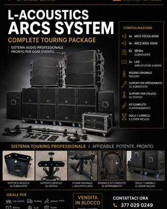 Sistema Completo L-Acoustics ARCS