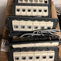 Placche 506 nº 10 più nº 60 Plug Ethernet