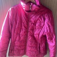 Piumino donna fucsia leopardato 42/44