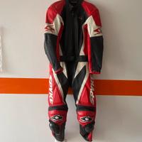Tuta da moto divisibile - taglia 52 - marca Spike
