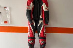 Tuta da moto divisibile - taglia 52 - marca Spike
