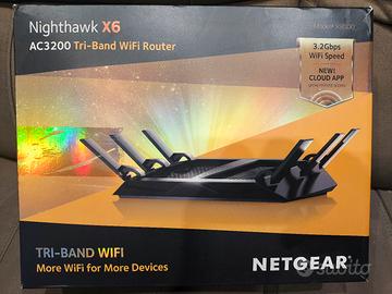 Router Netgear Nihthawk X6  ac 3200