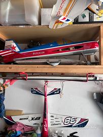 Aereo rc e scoppio