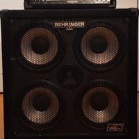 Amplificatore  BEHRINGER BX3000T 300W -Cassa 1000W