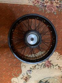 Bici elettrica cerchio posteriore